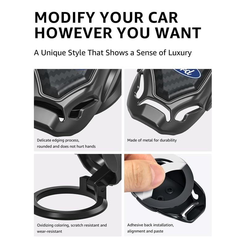 【並行輸入品】Metal Car Engine Button Cover,Push to Start/Stop Button Cover,Caの画像