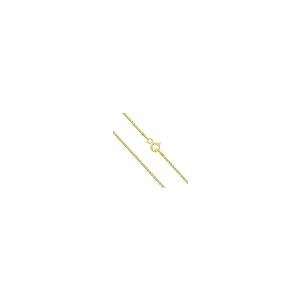 【並行輸入品】14Kゴールドメッキ スターリングシルバーチェーンネックレス 女性用ボックス 1.25mm 責任ある調達 非移行クラスプデザイ_2