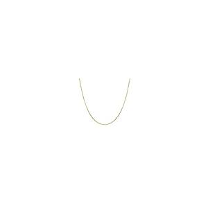 【並行輸入品】14Kゴールドメッキ スターリングシルバーチェーンネックレス 女性用ボックス 1.25mm 責任ある調達 非移行クラスプデザイ_5