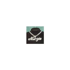 【並行輸入品】DOBLING Iced Out Heart Clasp Personalized Name Necklace with Cub_7