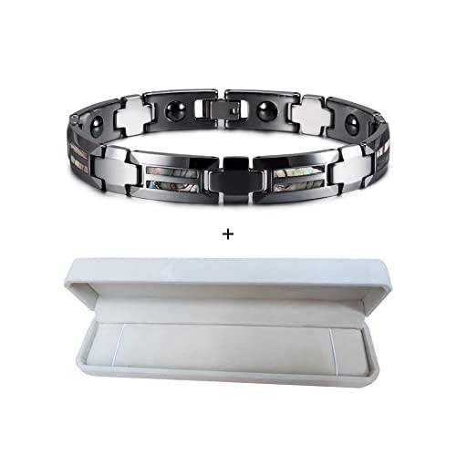 【並行輸入品】Boomini Cross Bracelet   Bracelet Male Shell Cross Wrist Band Brの画像