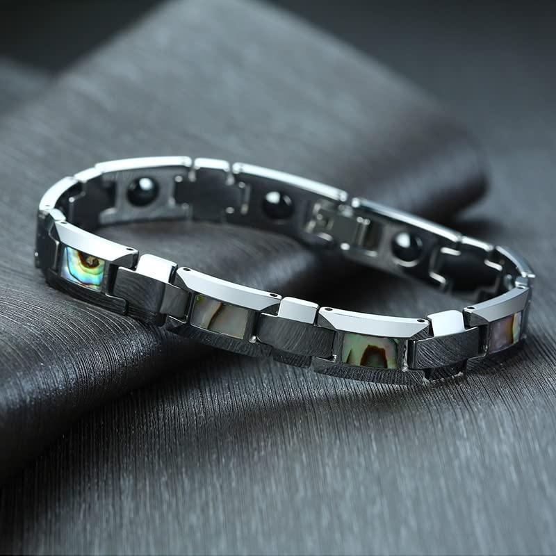 【並行輸入品】Boomini Cross Bracelet   Bracelet Male Shell Cross Wrist Band Brの画像