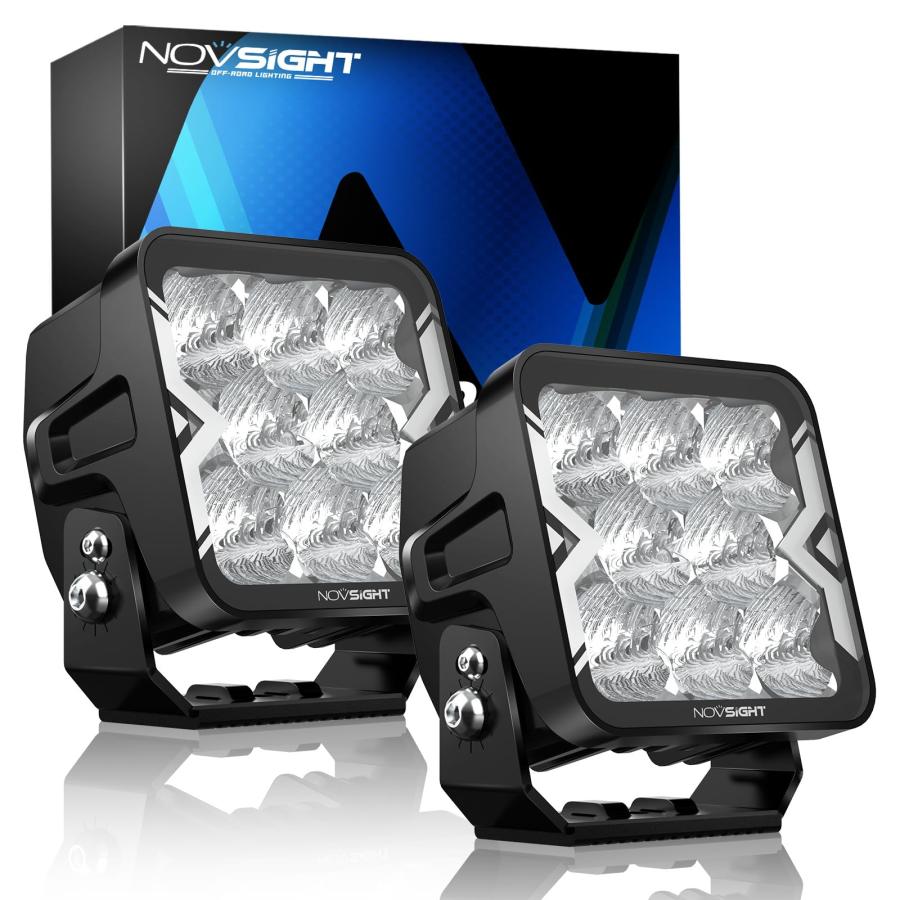並行輸入品】NOVSIGHT 4インチ LEDポッド ライトフラッド NOVSIGHT LED