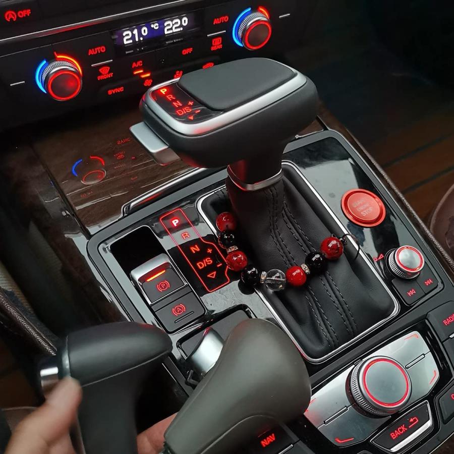 並行輸入品】WHNBYYD 車用 自動シフトノブ ボタン LED Audi A6 C7 S6