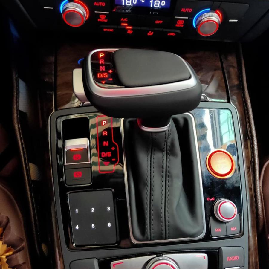 並行輸入品】WHNBYYD 車用 自動シフトノブ ボタン LED Audi A6 C7 S6