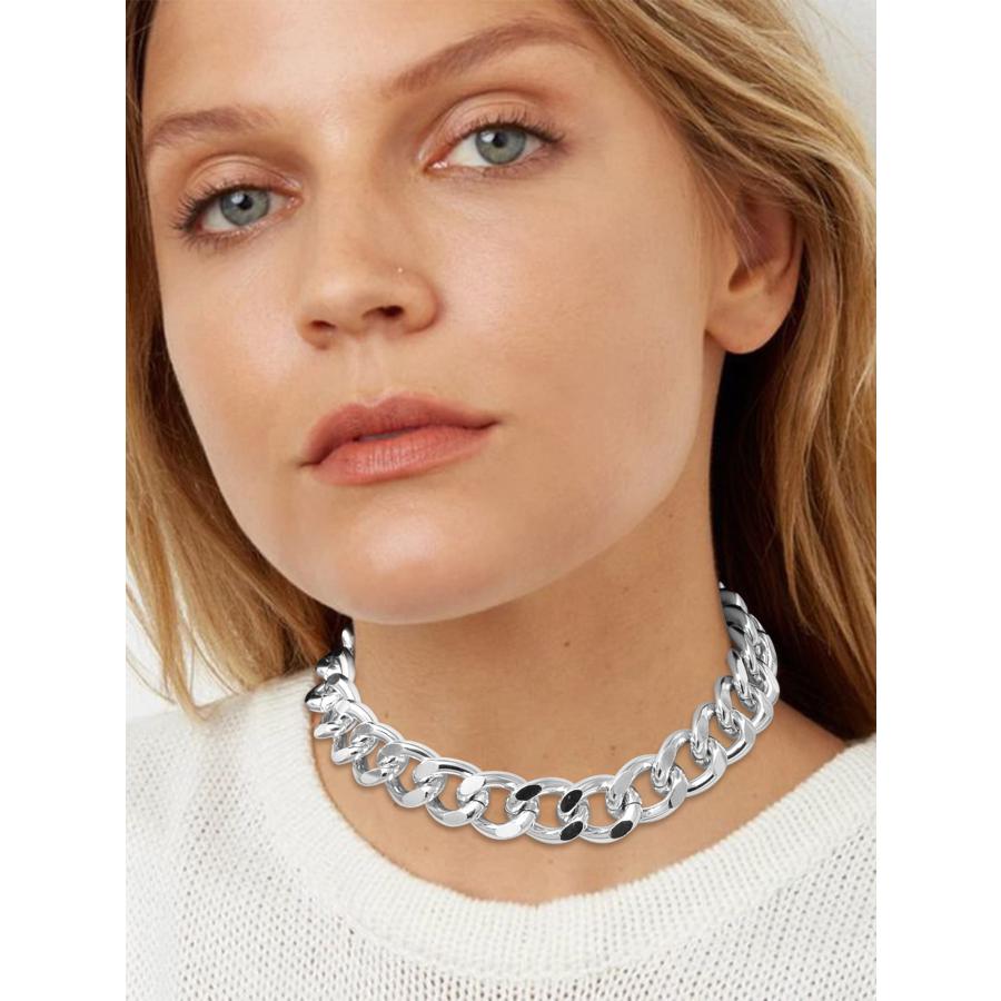 ボディチェーン レディース ボディチェーン ボディチェーン,ゴールド チャンキー メタル ボディ ショルダーチェーン ジュエリー ネックレス  ショル（チャンキーチョーカーネックレス レディース ゴールド キューバンリンクチェーンネックレス パンク 太いチェーンネックレス ジュエリ ...