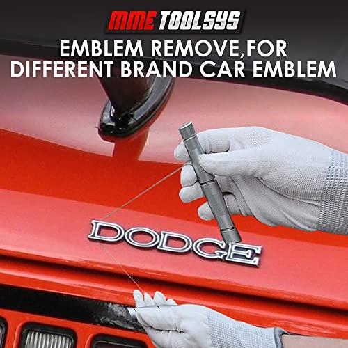 【並行輸入品】MMETOOLSYS Golden Yellow Car Surface Logo Removal Tool Vinyl Wraの画像