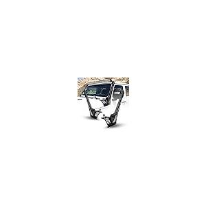 【並行輸入品】A Pillar LED Lights Bar Mounting Brackets for Jeep 2018 2023 Wraの画像