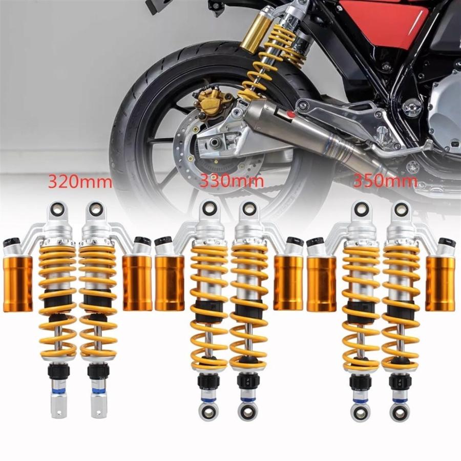 【並行輸入品】Moto Adjustable Air Shock Absorber Gas Suspension Fit For Yamahaの画像