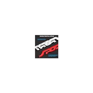 【並行輸入品】2PCS 3D Metal Car Sport Sticker, Car Side Fender Rear Trunk Embl