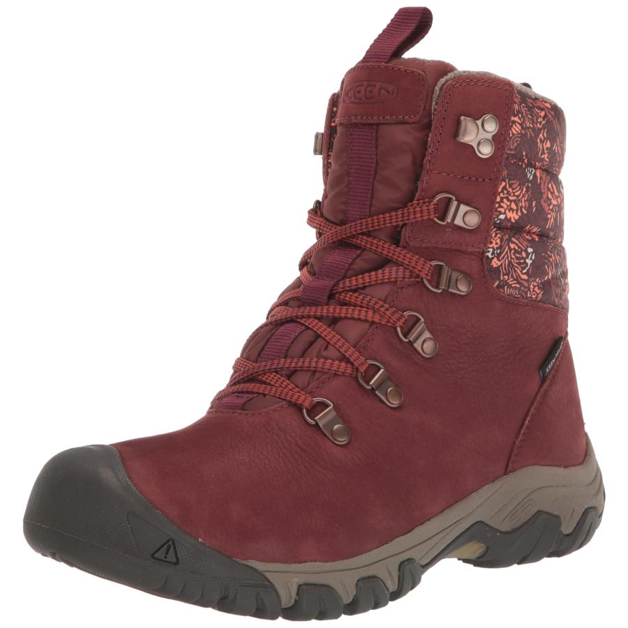 KEEN Women's Greta Classic Waterproof Snow Boots, Andorra/Baked 並行輸入品