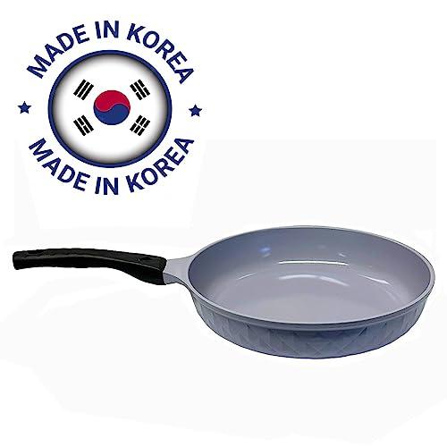 【並行輸入品】|MADE IN KOREA| 12\" Ceramic Coating Interior,Exterior Frying Pan"_4