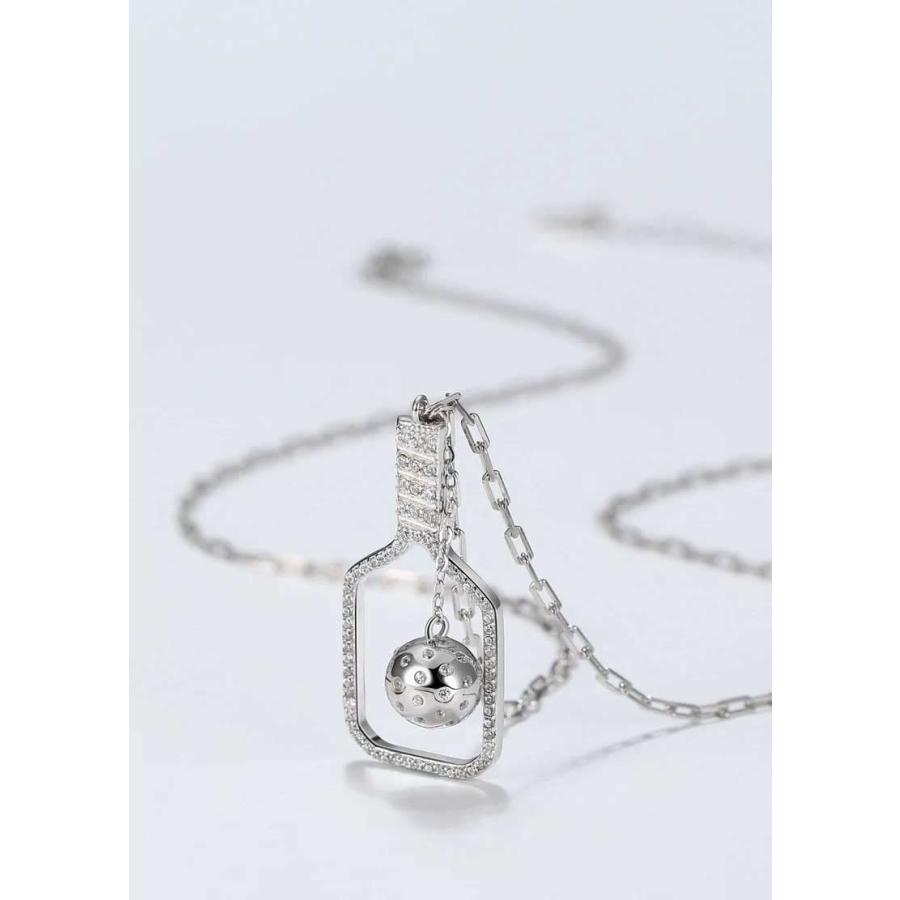 【並行輸入品】Everwild Designs Picklebelle The Volley Plus クリスタルチャームネックレス 925スタ_5