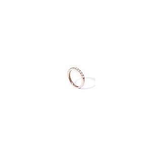 【並行輸入品】TIANYU GEMS モアッサナイト 婚約指輪 レディース ハーフエタニティ 結婚指輪 S925 スターリングシルバー リングの画像