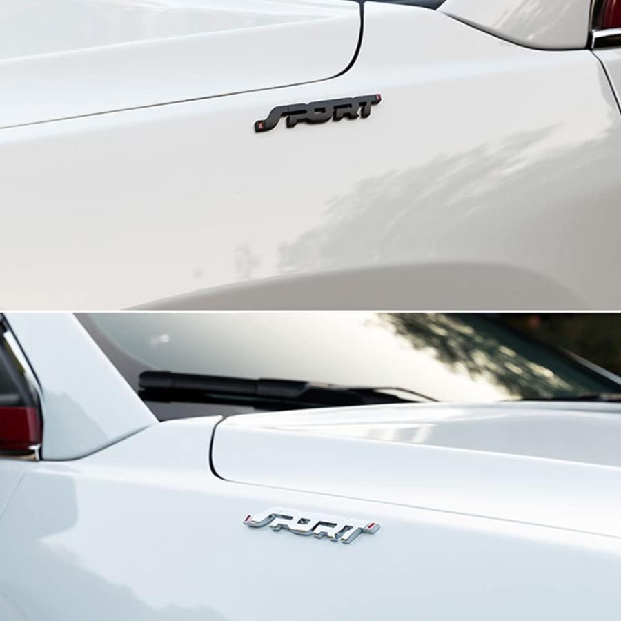 【並行輸入品】3D Car Sport Logo Sticker,Universal Car Sport Sticker,Car Side F