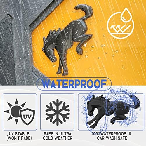 【並行輸入品】3D Horse Decals Emblems Badge Compatible for Bron c 2021 2022 202_4