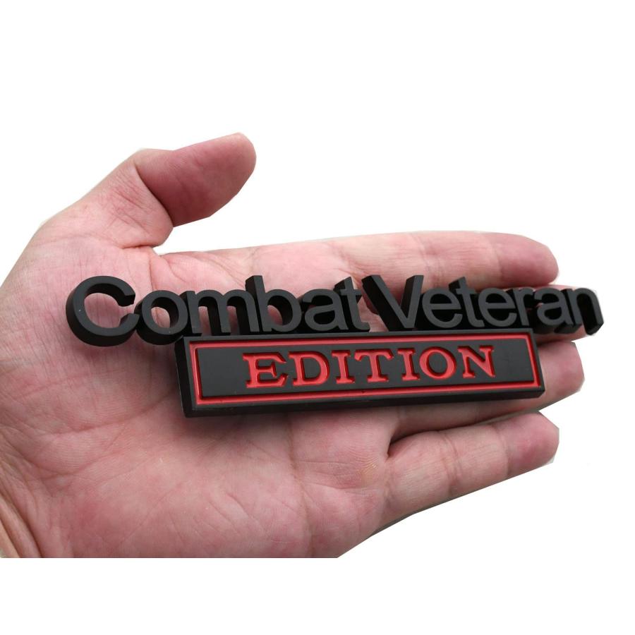 【並行輸入品】1pc Combat Veteran Edition Emblems 3D Raised Decals Exterior Truの画像