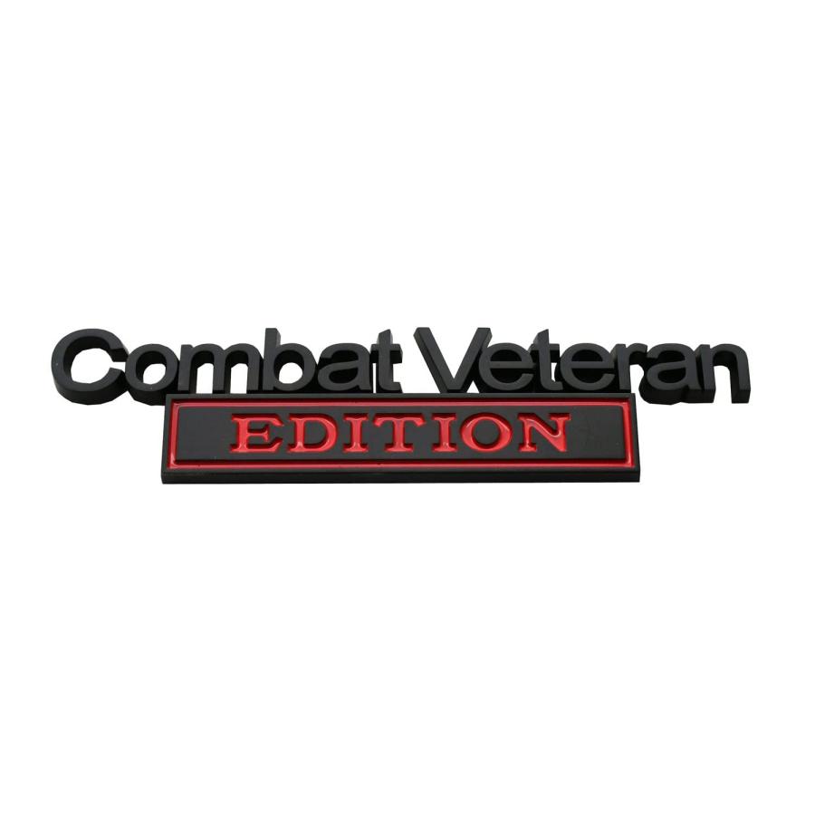 【並行輸入品】1pc Combat Veteran Edition Emblems 3D Raised Decals Exterior Truの画像