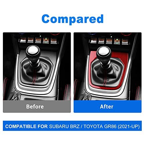【並行輸入品】AIRSPEED Hard Carbon Fiber Gear Shift Panel Cover Center Console_7
