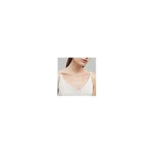 【並行輸入品】Yafeeso 10K/14K/18K Solid Gold Personalized Mom Necklace with 3の画像