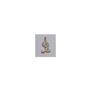 【並行輸入品】RING JEWELS 1.50 CT Round Cut Diamond Tweety Bird Cartoon Charmの画像
