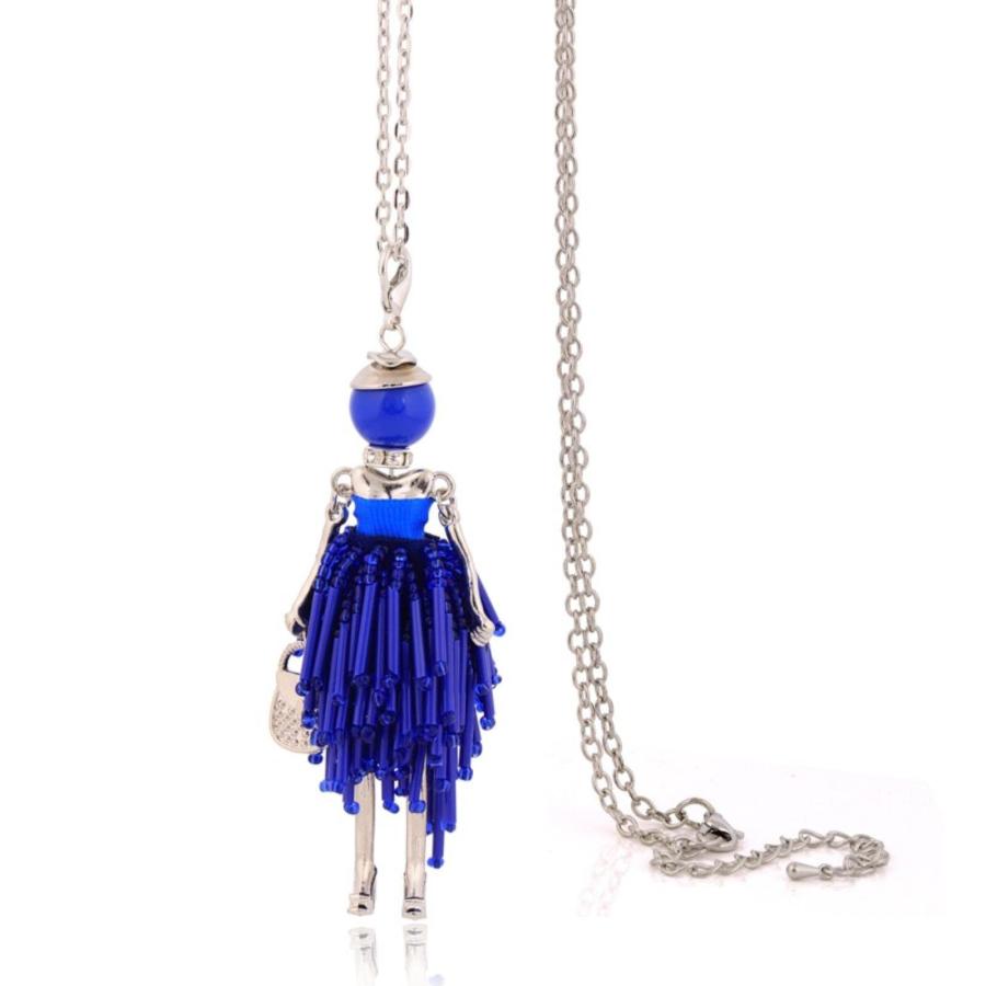 【並行輸入品】EPERDE Lovely Fashion Women Tassel Necklace Trendy Pendant For Lの画像