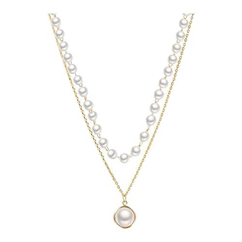【並行輸入品】Pendant Gothic Punk Jewelry for Men Women Advanced Bowknot Pearl_1