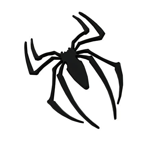 【並行輸入品】2Pcs Spider Emblems 3D Logo Metal Spider Badge Sticker Car Decalの画像