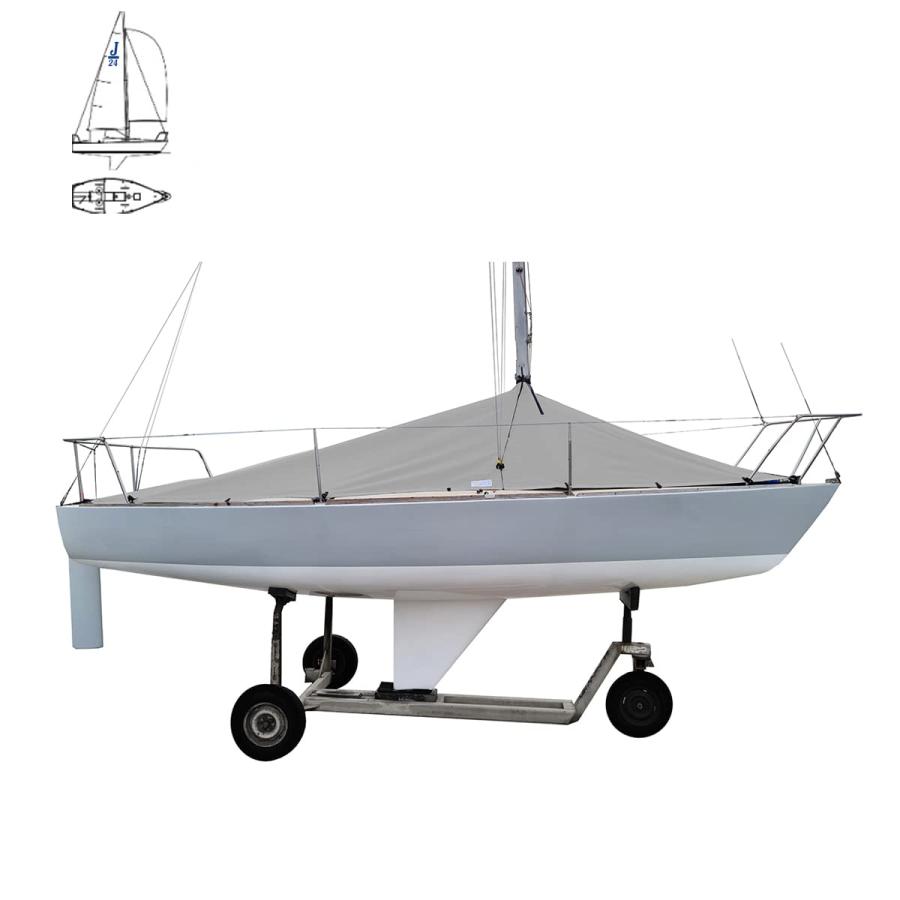 並行輸入品】Oceansouth One Design ヨットカバー (J24デッキカバー