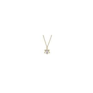 【並行輸入品】LIKGREAT ハヌカンネックレス メノラ ダビデの星ネックレス ユダヤ人の星ネックレス ユダヤ人のジュエリー 女性用， S，