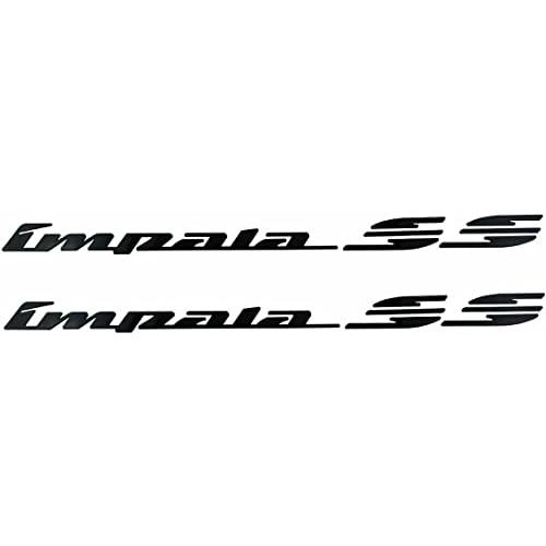 【並行輸入品】2X Impala Ss Rear Quarter Panel Emblems Car Letter Badge 3D Stic_4