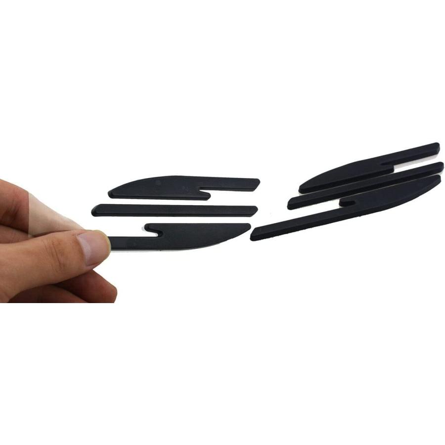【並行輸入品】2X Impala Ss Rear Quarter Panel Emblems Car Letter Badge 3D Stic_9