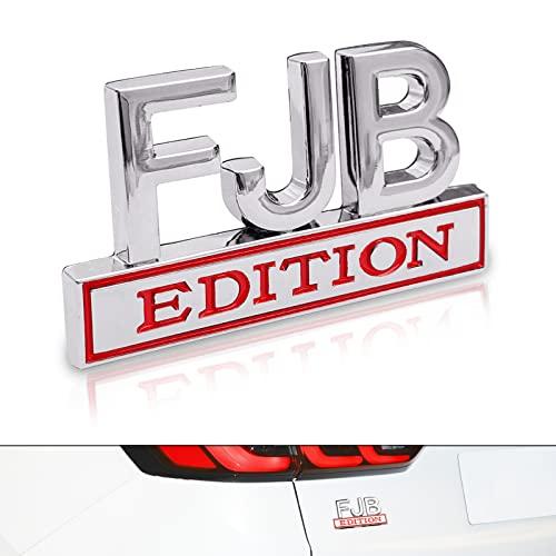 FJB バッジ フェンダー カーステッカー 2枚 3Dフェンダーバッジデカール バッジバッジ テールゲートステッカー ユニバーサル 並行輸入品｜best-style｜02