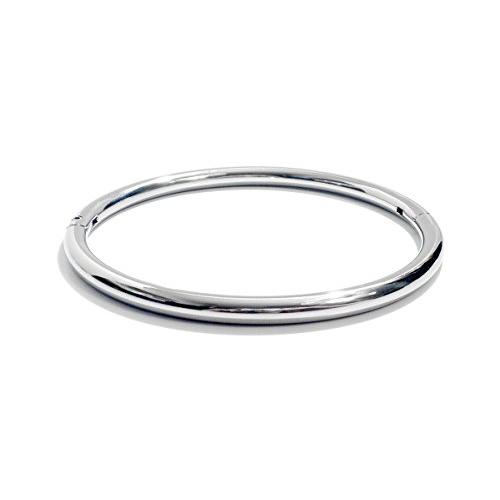 【並行輸入品】18" Eternity Polished Stainless Steel Locking Choker， Day Collar_1