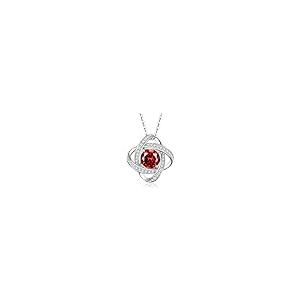 【並行輸入品】boya Birthstone Necklace Gifts for Women， Love Knot Necklaces fo_2