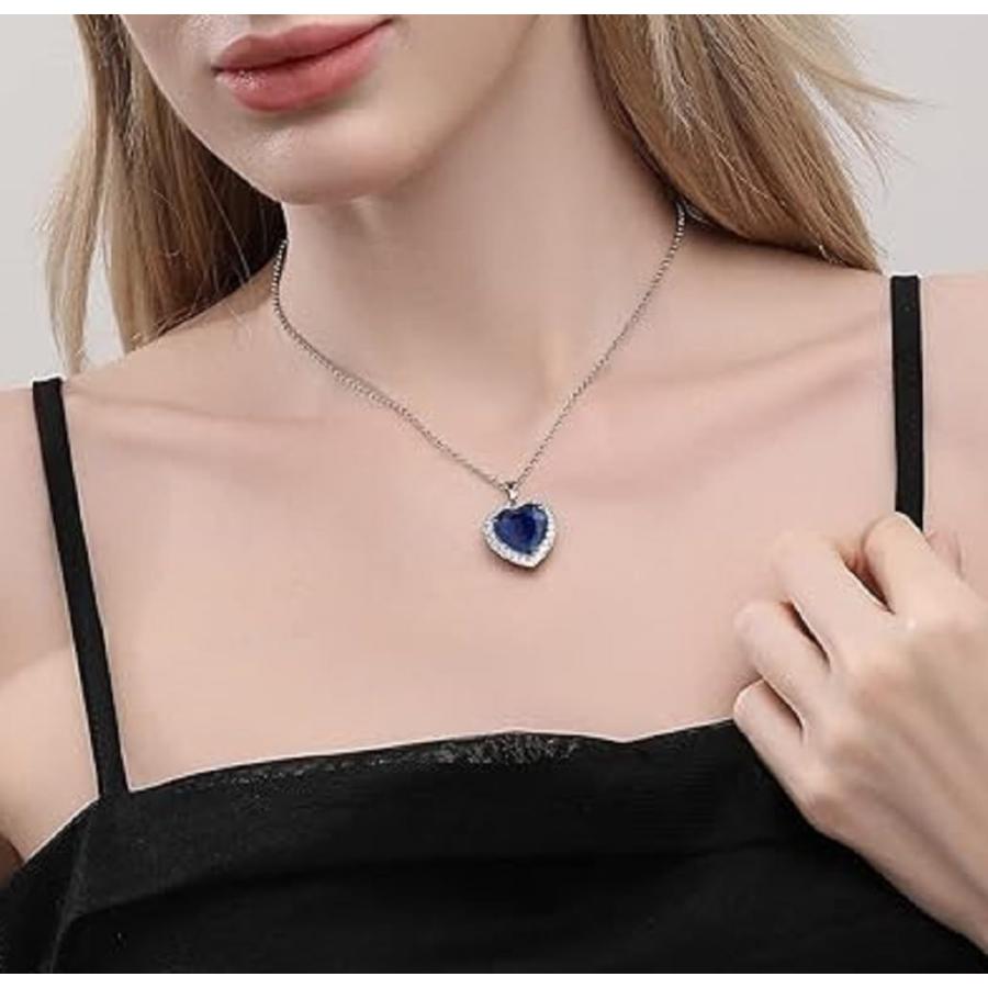 並行輸入品】S925スターリングシルバー 8カラット ブルーダイヤモンド