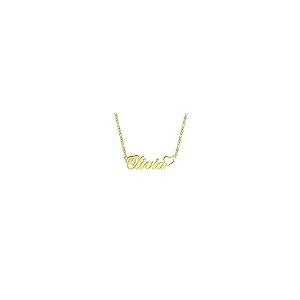 【並行輸入品】Yafeeso 10k 14k 18k Solid Gold Personalized Name Necklace Customの画像