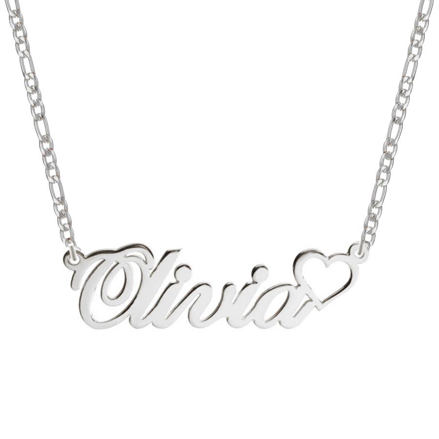 【並行輸入品】Yafeeso 10k 14k 18k Solid Gold Personalized Name Necklace Customの画像