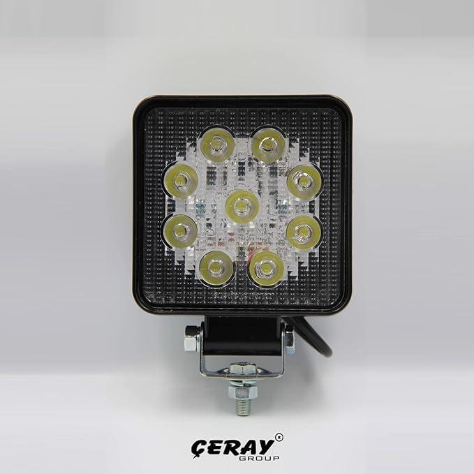 【並行輸入品】Ceray Group 2個 (10 80ボルト) LEDオフロードライト 車用 超高輝度 ドライビングフォグライト ボートライト_8