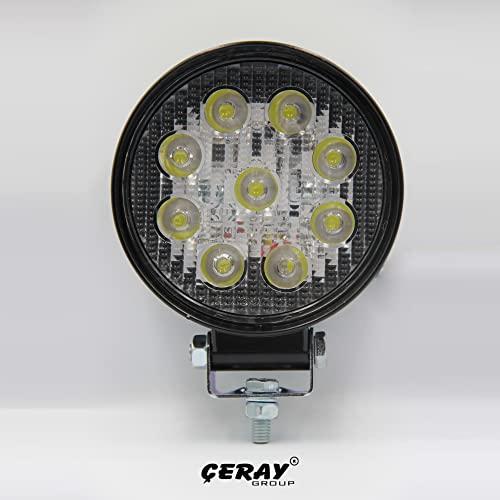 【並行輸入品】Ceray Group 2個 (10 80ボルト) LEDオフロードライト 車用 超高輝度 ドライビングフォグライト ボートライト_4