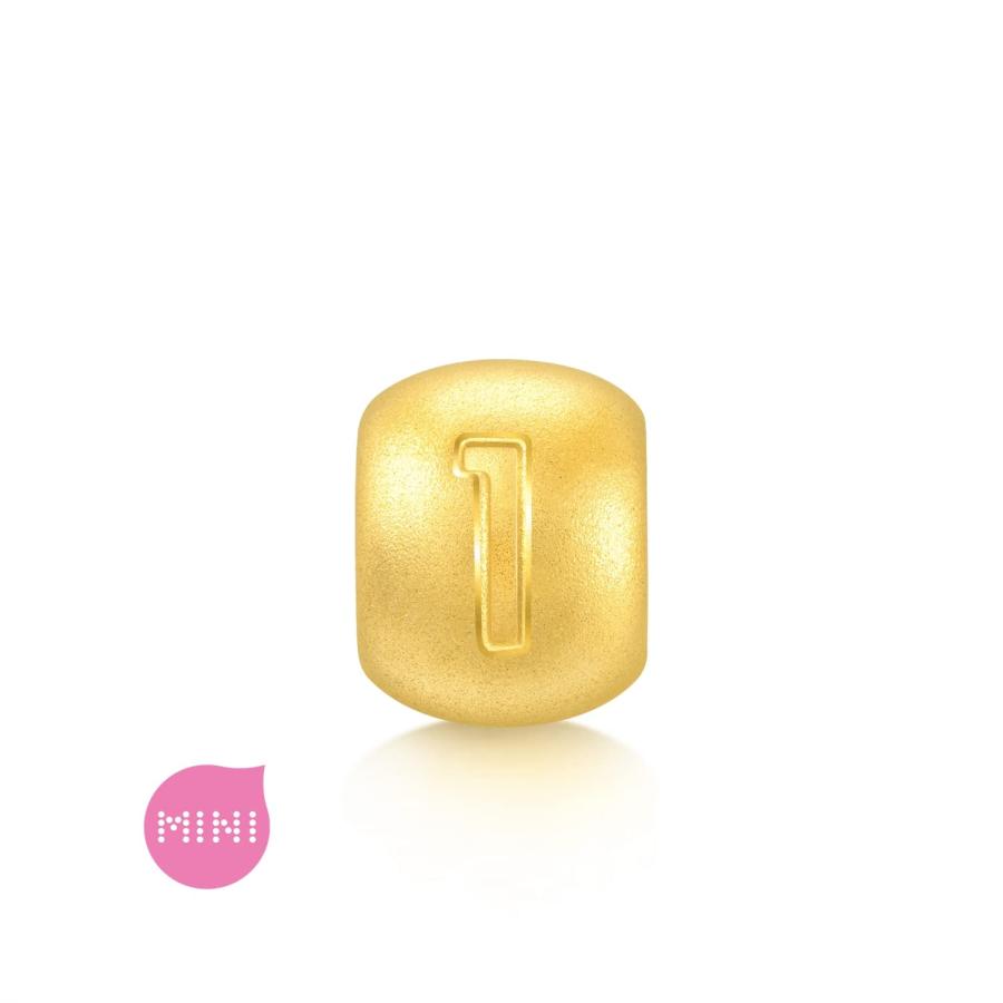 【並行輸入品】CHOW SANG SANG 999 24K Solid Gold Initial A Z Letter Alphabets,の画像