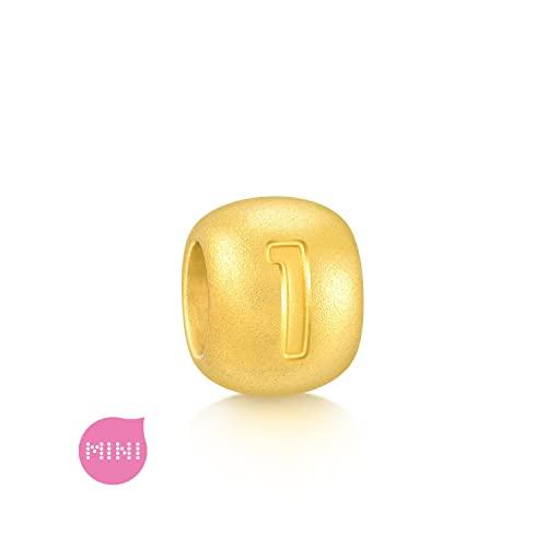 【並行輸入品】CHOW SANG SANG 999 24K Solid Gold Initial A Z Letter Alphabets,の画像