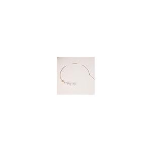 【並行輸入品】Punk Big White Imitation Pearl Clavicle Necklace for Women Trend_5
