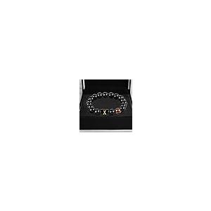 【並行輸入品】OLIMY Heart Beaded Necklace Personalized 26 Initial Stone Bracelの画像