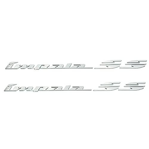 【並行輸入品】2Pcs Impala Ss Rear Quarter Panel Emblem 3D Letter Badge Sticker_1