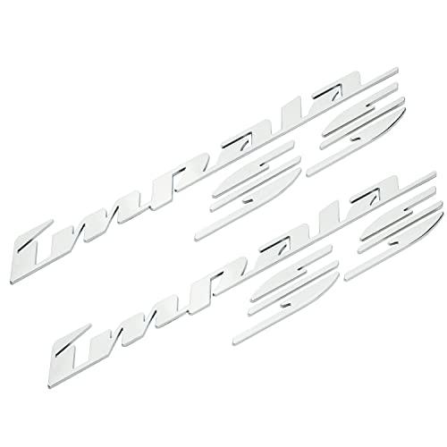 【並行輸入品】2Pcs Impala Ss Rear Quarter Panel Emblem 3D Letter Badge Sticker_4