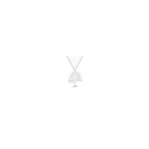 【並行輸入品】Yafeeso 10k 14k 18k Solid Gold Personalized Family Tree Name Necの画像