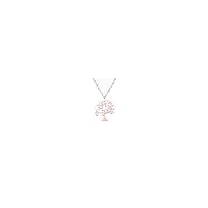【並行輸入品】Yafeeso 10k 14k 18k Solid Gold Personalized Family Tree Name Necの画像