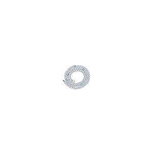 【並行輸入品】RONALREL 14K Moissanite Diamond Tennis Chain Necklace   Sapphireの画像