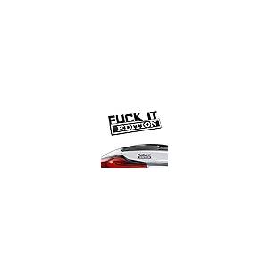 【並行輸入品】Fuck IT Edition Emblem, Car Exterior 3D Badge Sticker Decal, Cooの画像